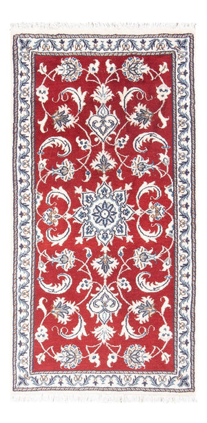 Perzisch tapijt - Nain - 137 x 67 cm - rood