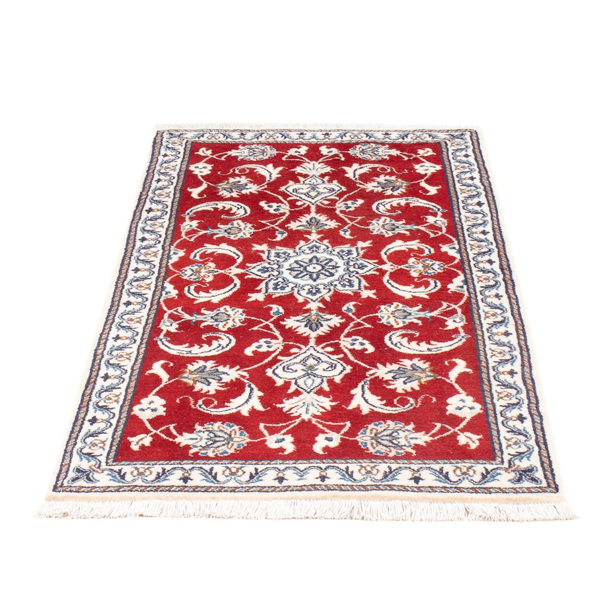 Perzisch tapijt - Nain - 137 x 67 cm - rood
