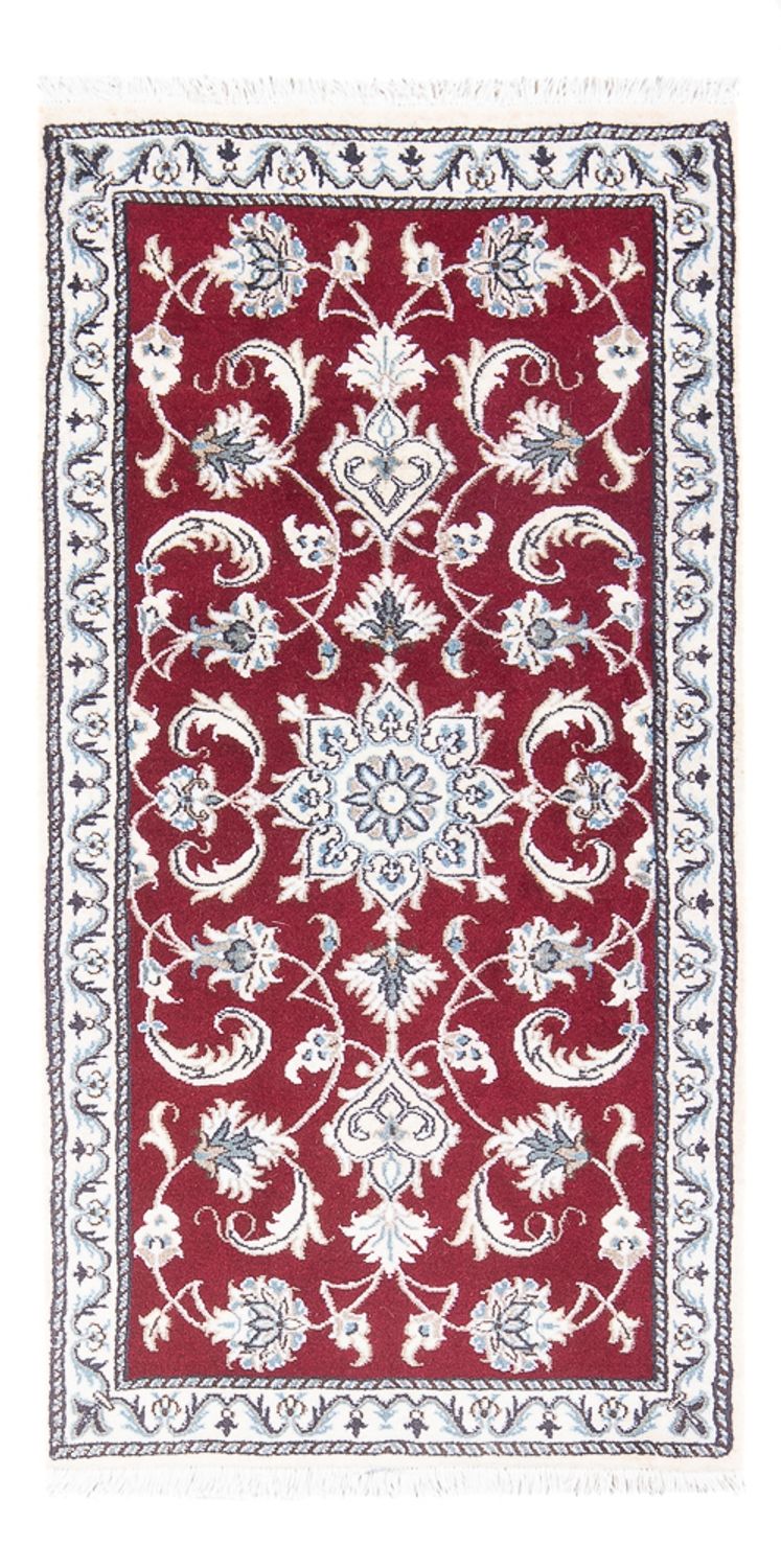 Perzisch tapijt - Nain - 136 x 66 cm - rood
