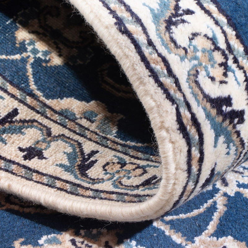 Perzisch tapijt - Nain - 141 x 72 cm - blauw