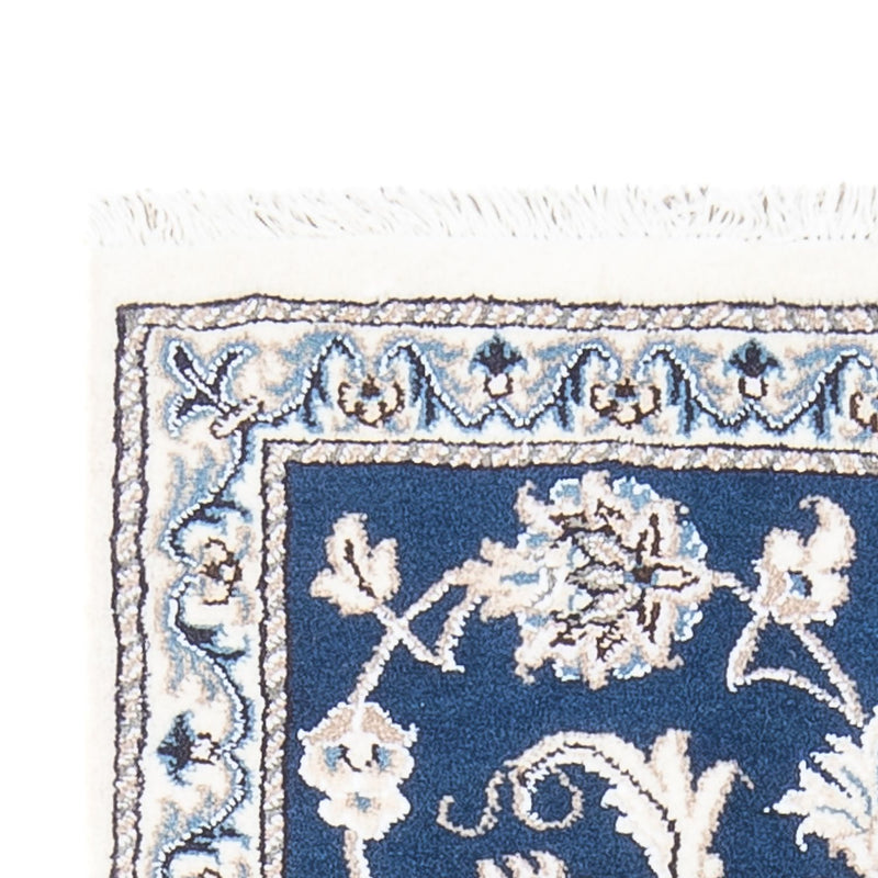 Perzisch tapijt - Nain - 137 x 70 cm - blauw