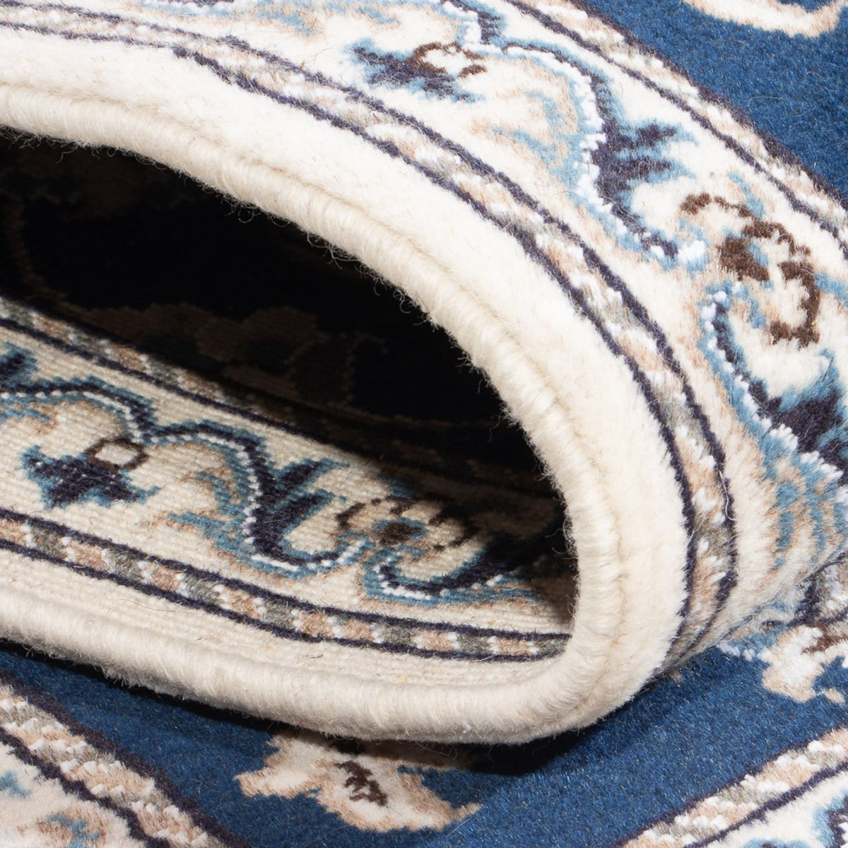 Perzisch tapijt - Nain - 137 x 70 cm - blauw