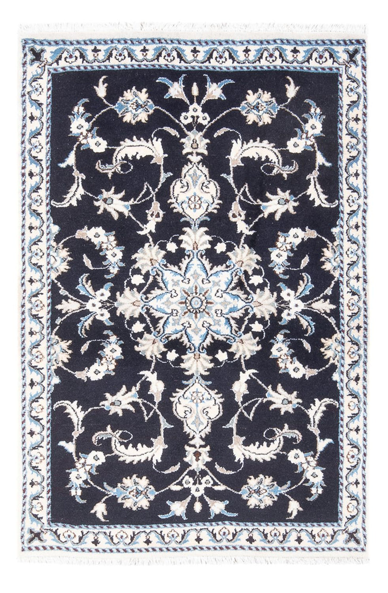 Perzisch tapijt - Nain - 137 x 89 cm - donkerblauw
