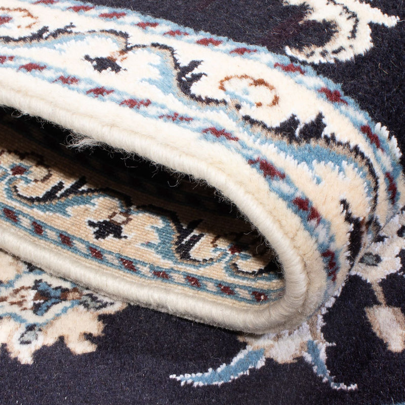 Perzisch tapijt - Nain - 137 x 89 cm - donkerblauw