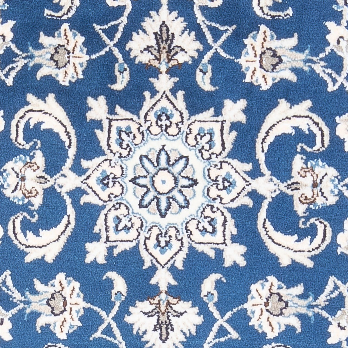 Perzisch tapijt - Nain - 135 x 70 cm - blauw