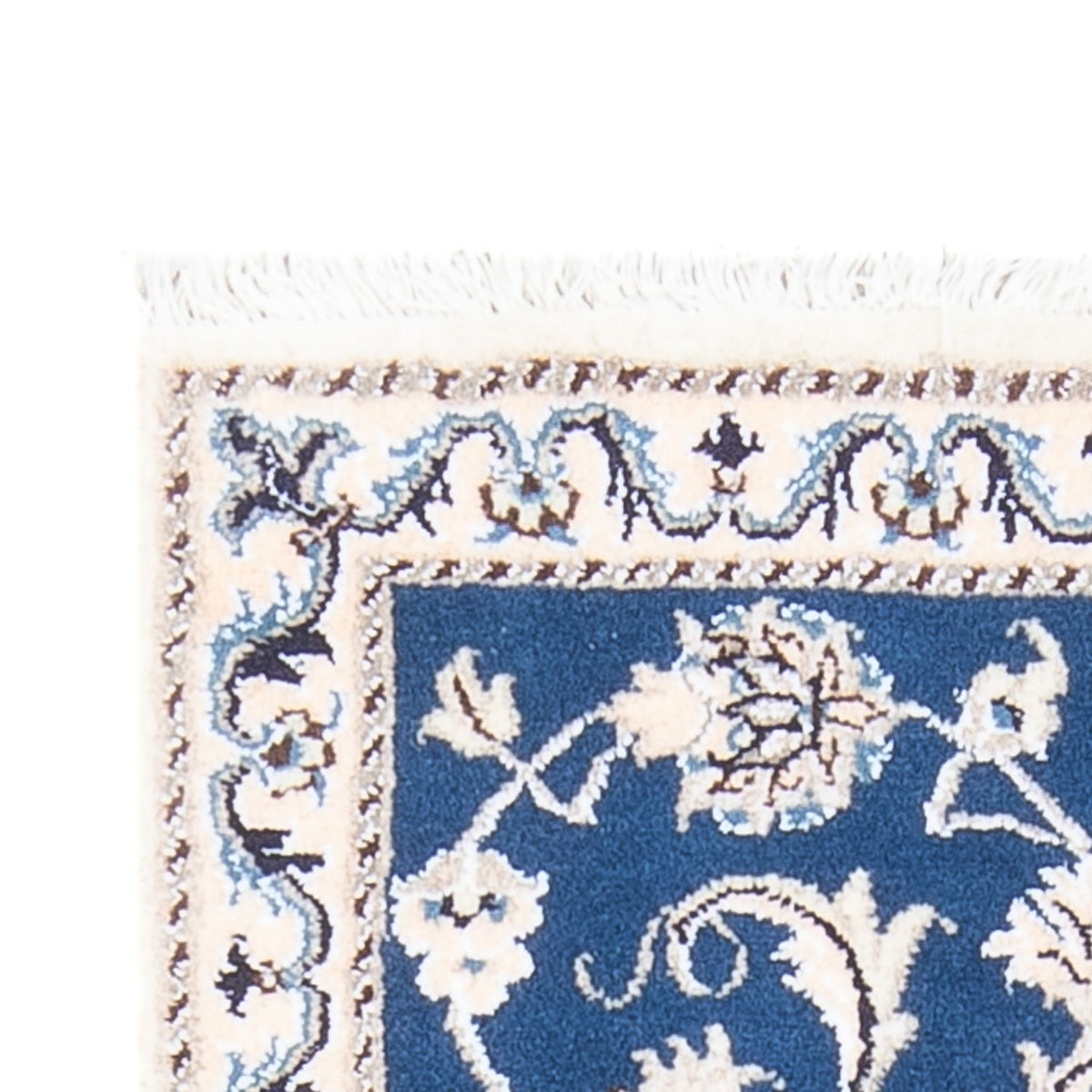 Perzisch tapijt - Nain - 135 x 70 cm - blauw