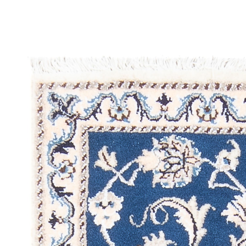 Perzisch tapijt - Nain - 135 x 70 cm - blauw