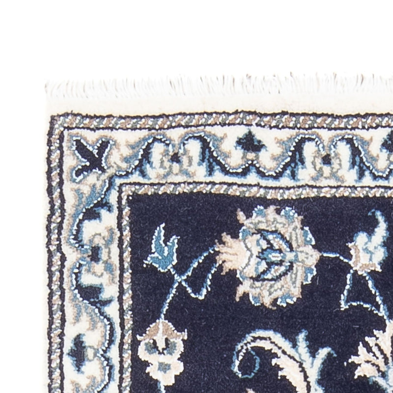 Perzisch tapijt - Nain - 140 x 70 cm - donkerblauw