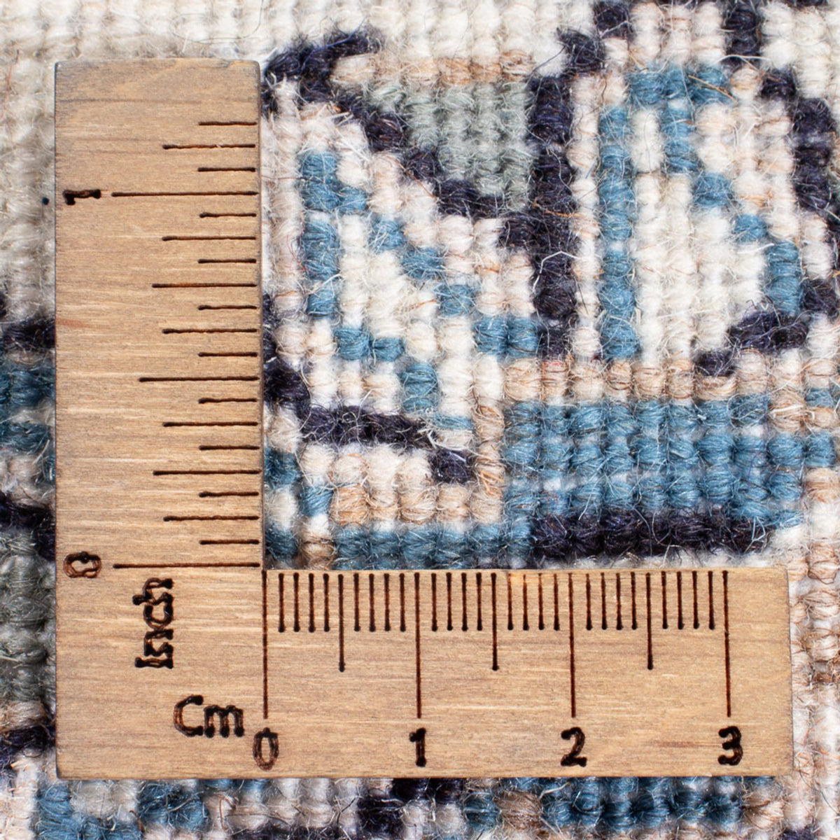 Perzisch tapijt - Nain - 141 x 67 cm - crème