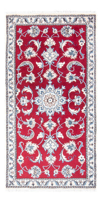 Perzisch tapijt - Nain - 140 x 70 cm - rood