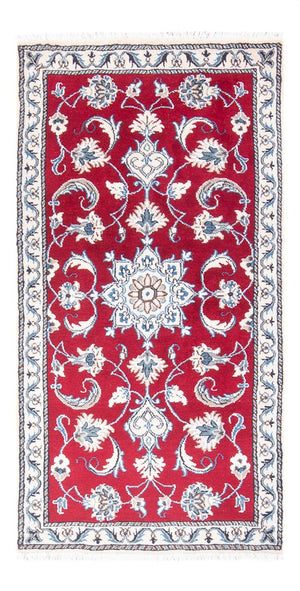 Perzisch tapijt - Nain - 140 x 70 cm - rood