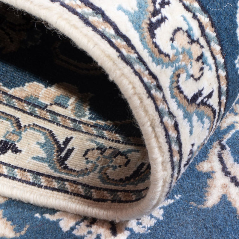 Perzisch tapijt - Nain - 142 x 70 cm - blauw