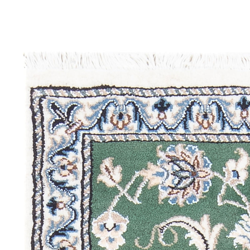 Perzisch tapijt - Nain - 138 x 70 cm - groen