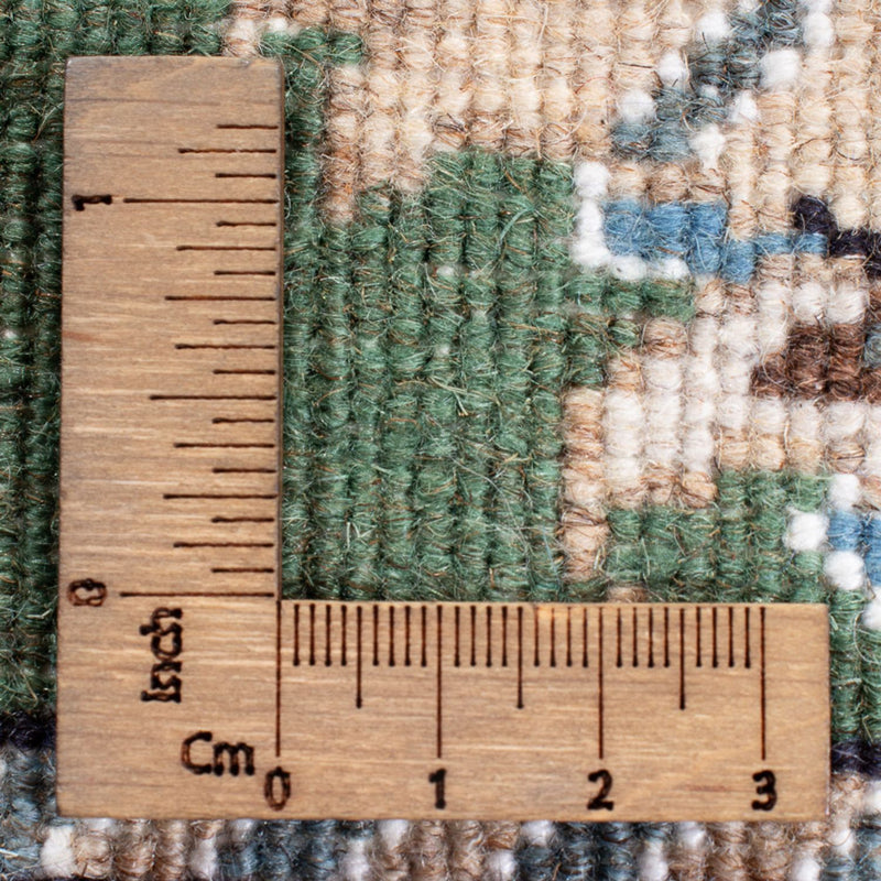 Perzisch tapijt - Nain - 138 x 70 cm - groen