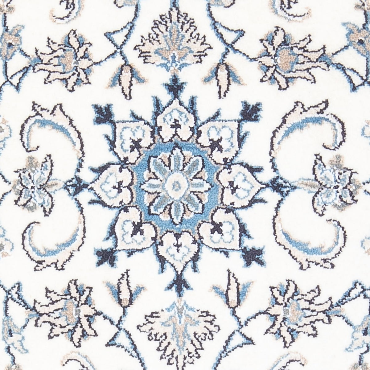 Perzisch tapijt - Nain - 137 x 89 cm - crème