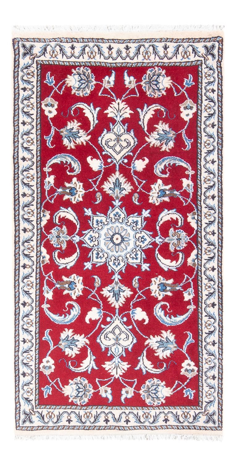Perzisch tapijt - Nain - 137 x 71 cm - rood