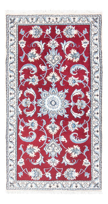Perzisch tapijt - Nain - 141 x 72 cm - rood
