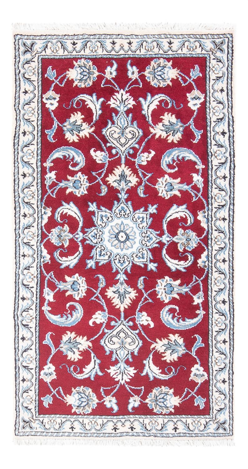 Perzisch tapijt - Nain - 141 x 72 cm - rood