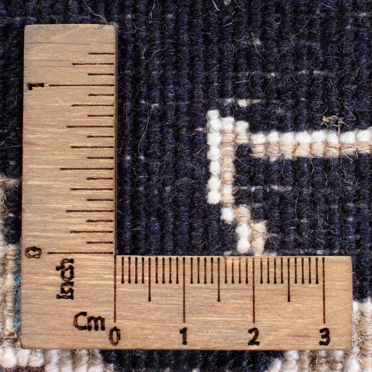 Perzisch tapijt - Nain - 134 x 70 cm - donkerblauw