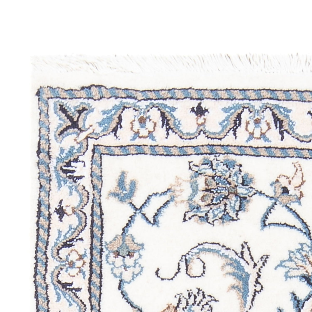 Perzisch tapijt - Nain - 143 x 69 cm - crème