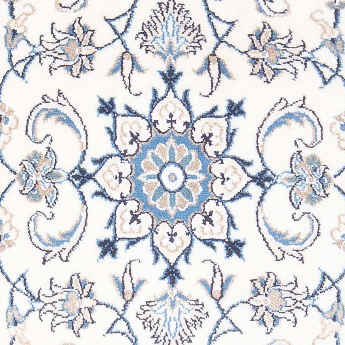 Perzisch tapijt - Nain - 146 x 67 cm - crème