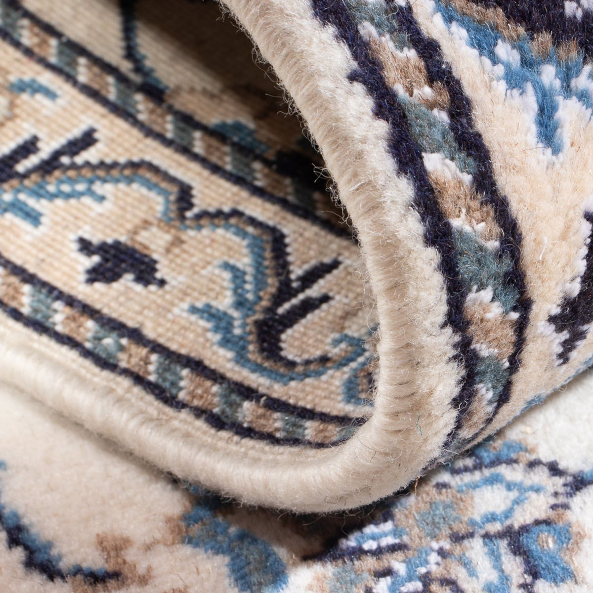 Perzisch tapijt - Nain - 146 x 67 cm - crème