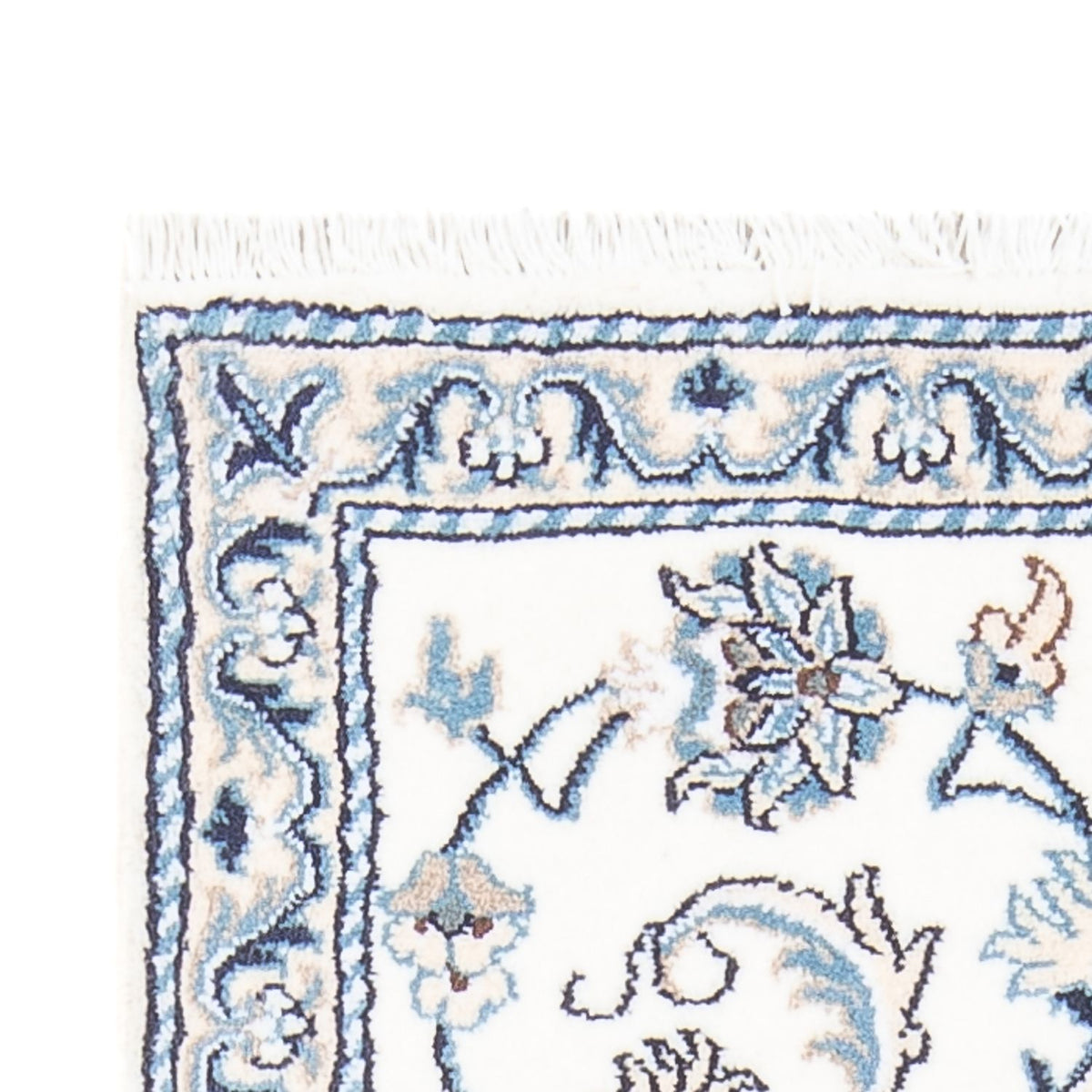 Perzisch tapijt - Nain - 137 x 68 cm - crème