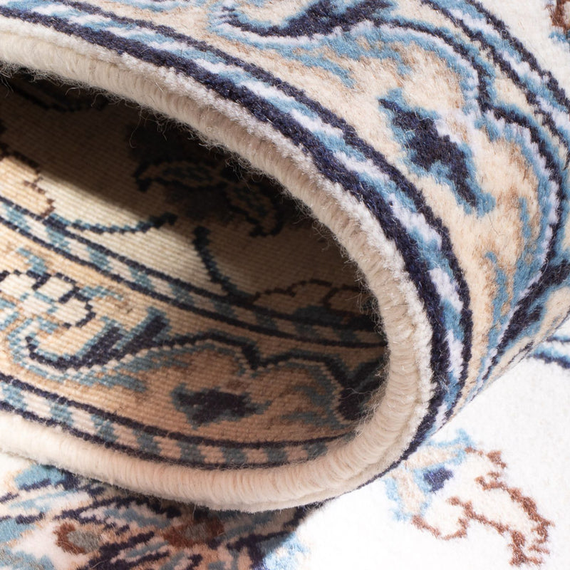 Perzisch tapijt - Nain - 137 x 68 cm - crème