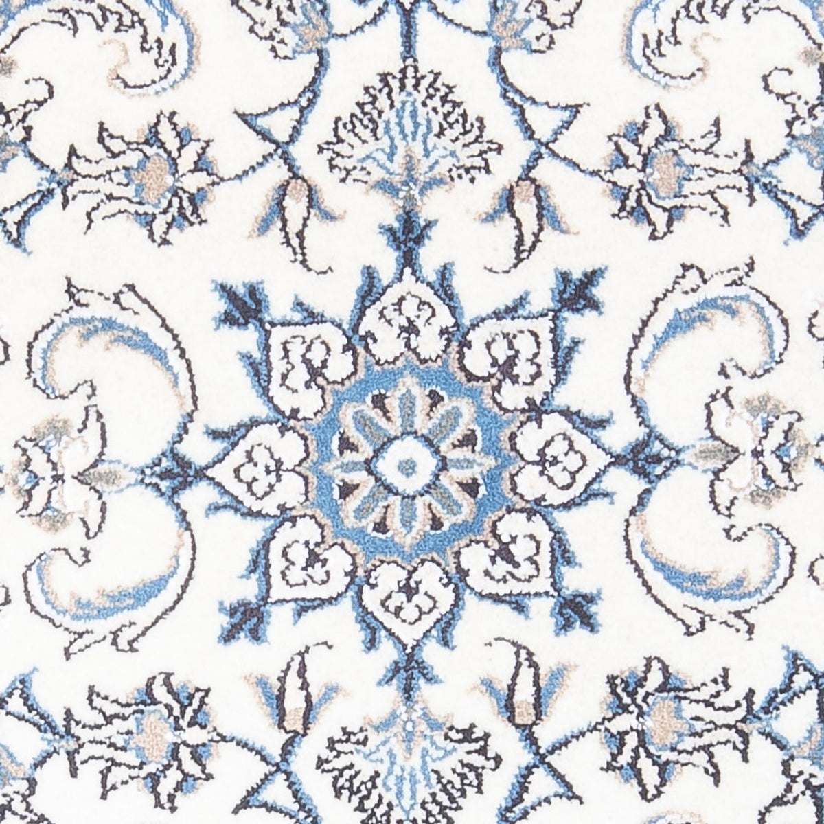 Perzisch tapijt - Nain - 136 x 69 cm - crème