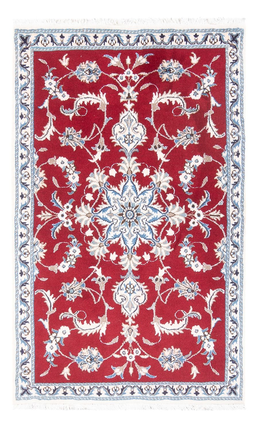 Perzisch tapijt - Nain - 138 x 87 cm - rood