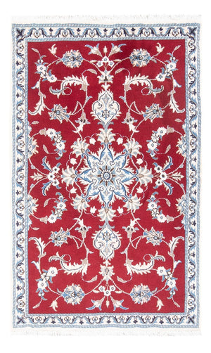 Perzisch tapijt - Nain - 138 x 87 cm - rood
