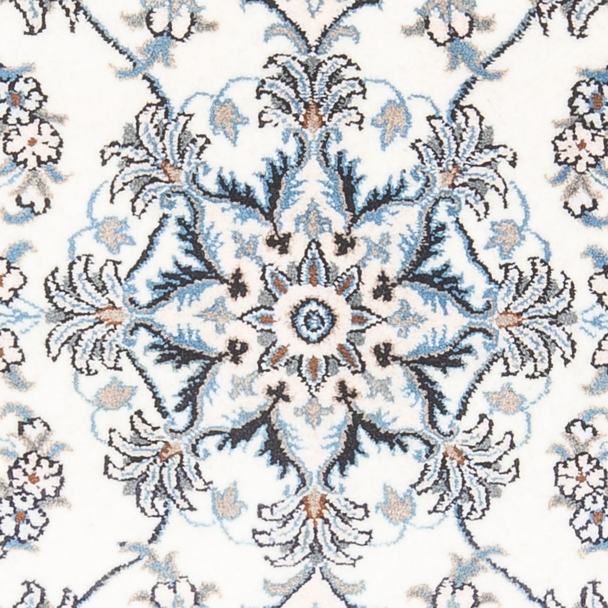 Perzisch tapijt - Nain - 140 x 86 cm - crème