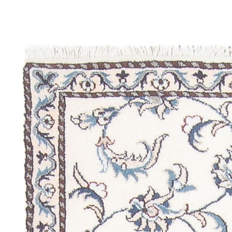 Loper Perzisch tapijt - Nain - 392 x 78 cm - crème