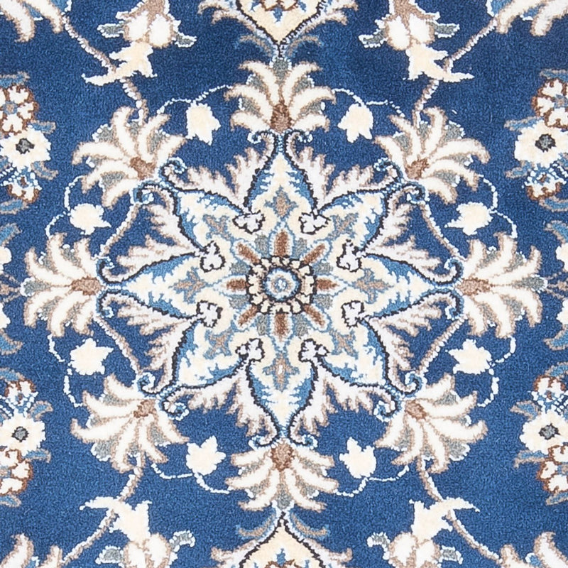 Perzisch tapijt - Nain - 135 x 89 cm - blauw