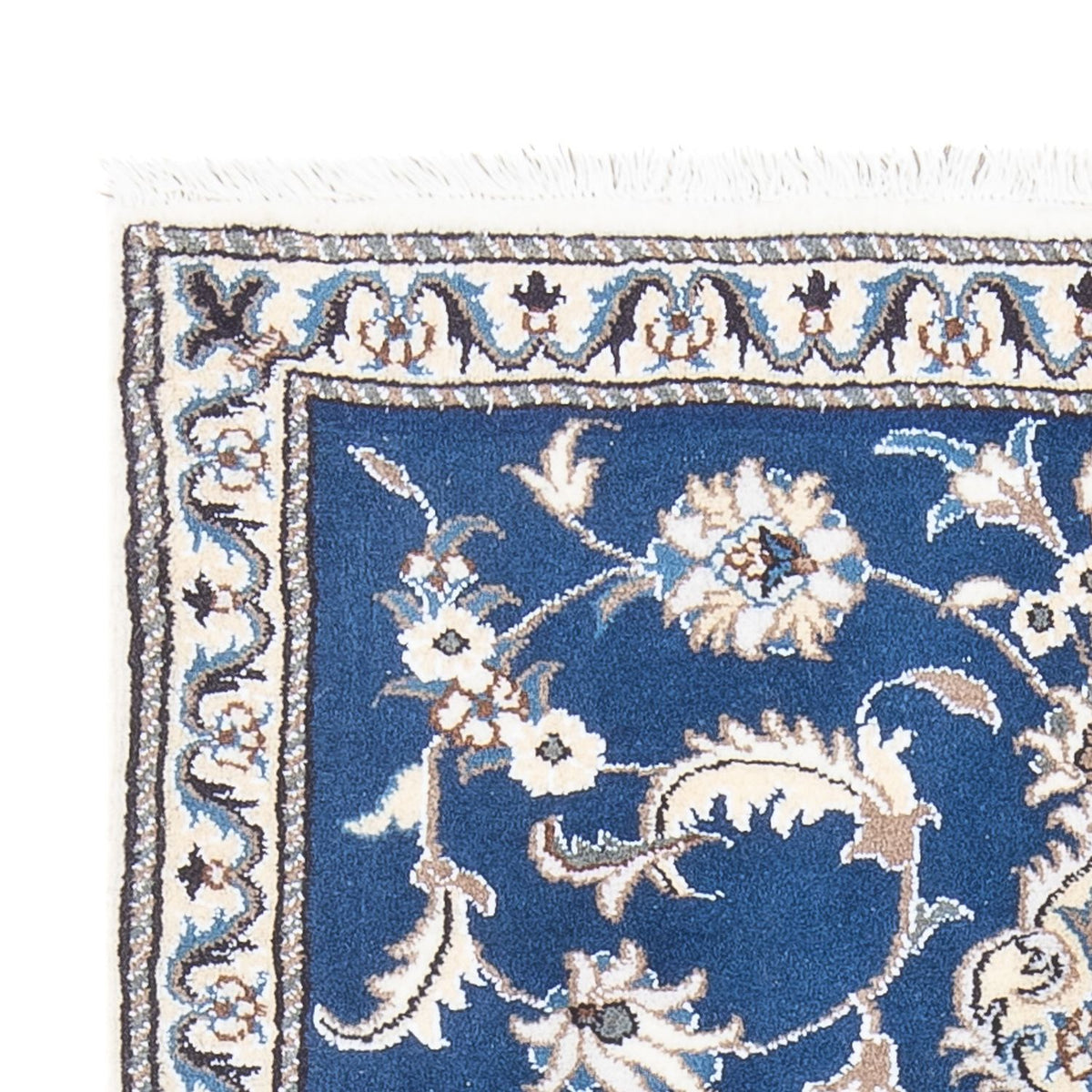 Perzisch tapijt - Nain - 135 x 89 cm - blauw