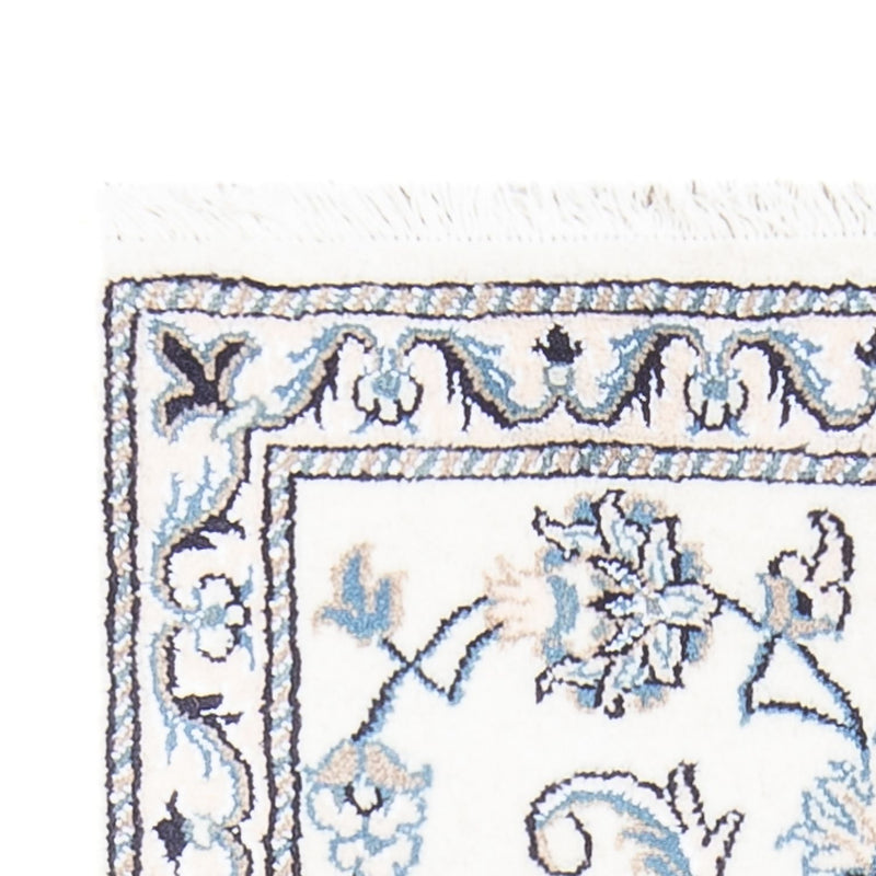 Perzisch tapijt - Nain - 140 x 68 cm - crème