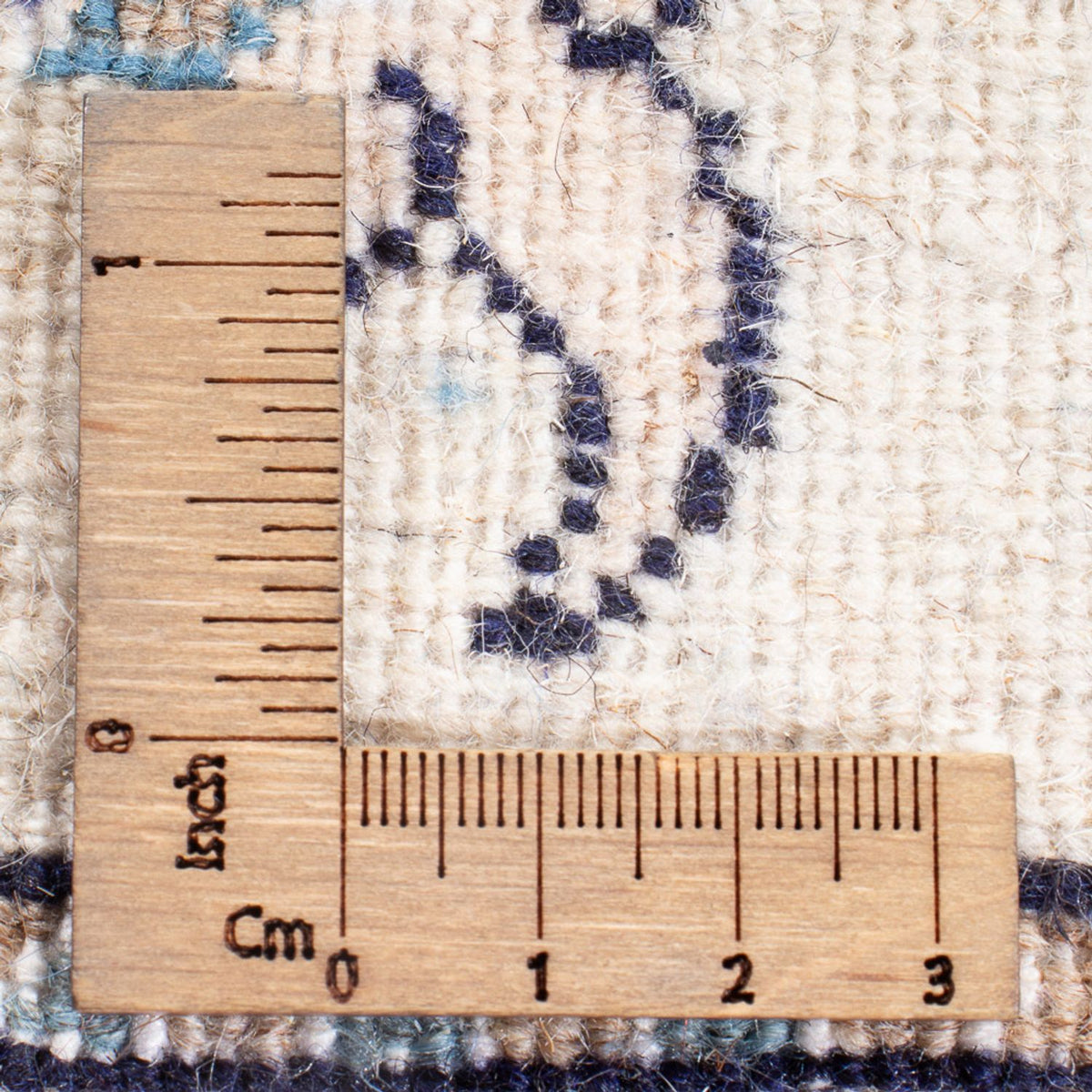 Perzisch tapijt - Nain - 140 x 68 cm - crème