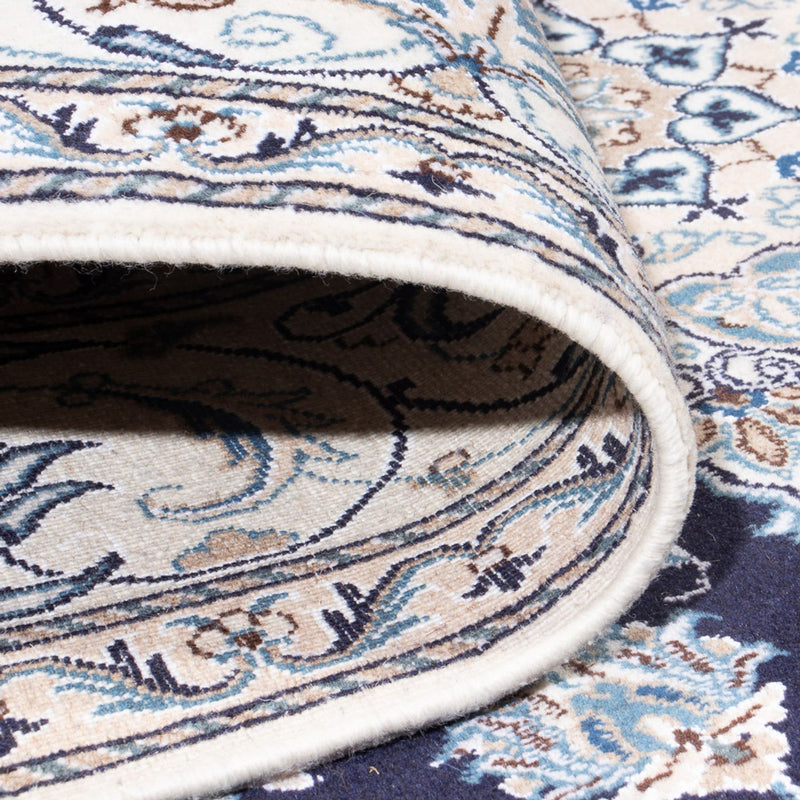 Perzisch tapijt - Nain - 301 x 197 cm - donkerblauw