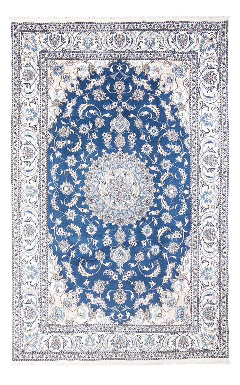 Perzisch tapijt - Nain - 302 x 196 cm - blauw
