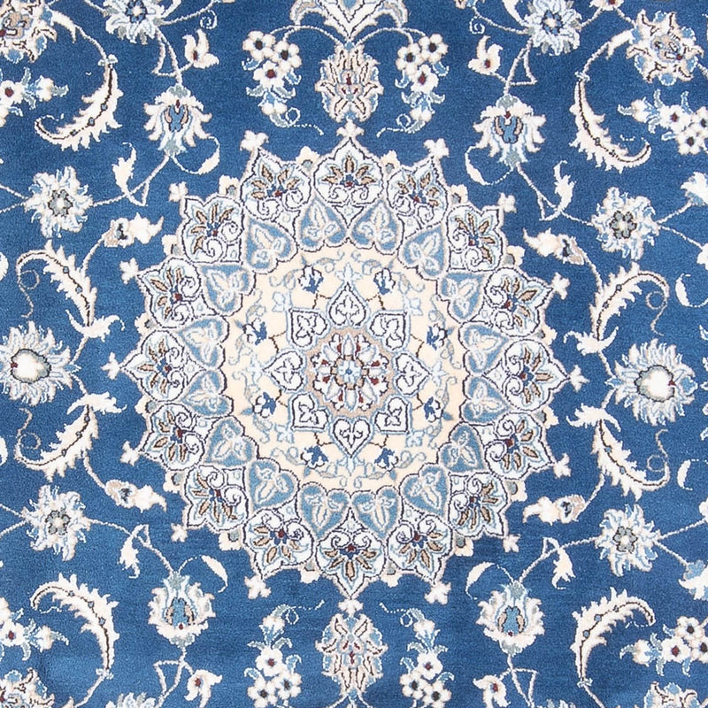 Perzisch tapijt - Nain - 302 x 196 cm - blauw