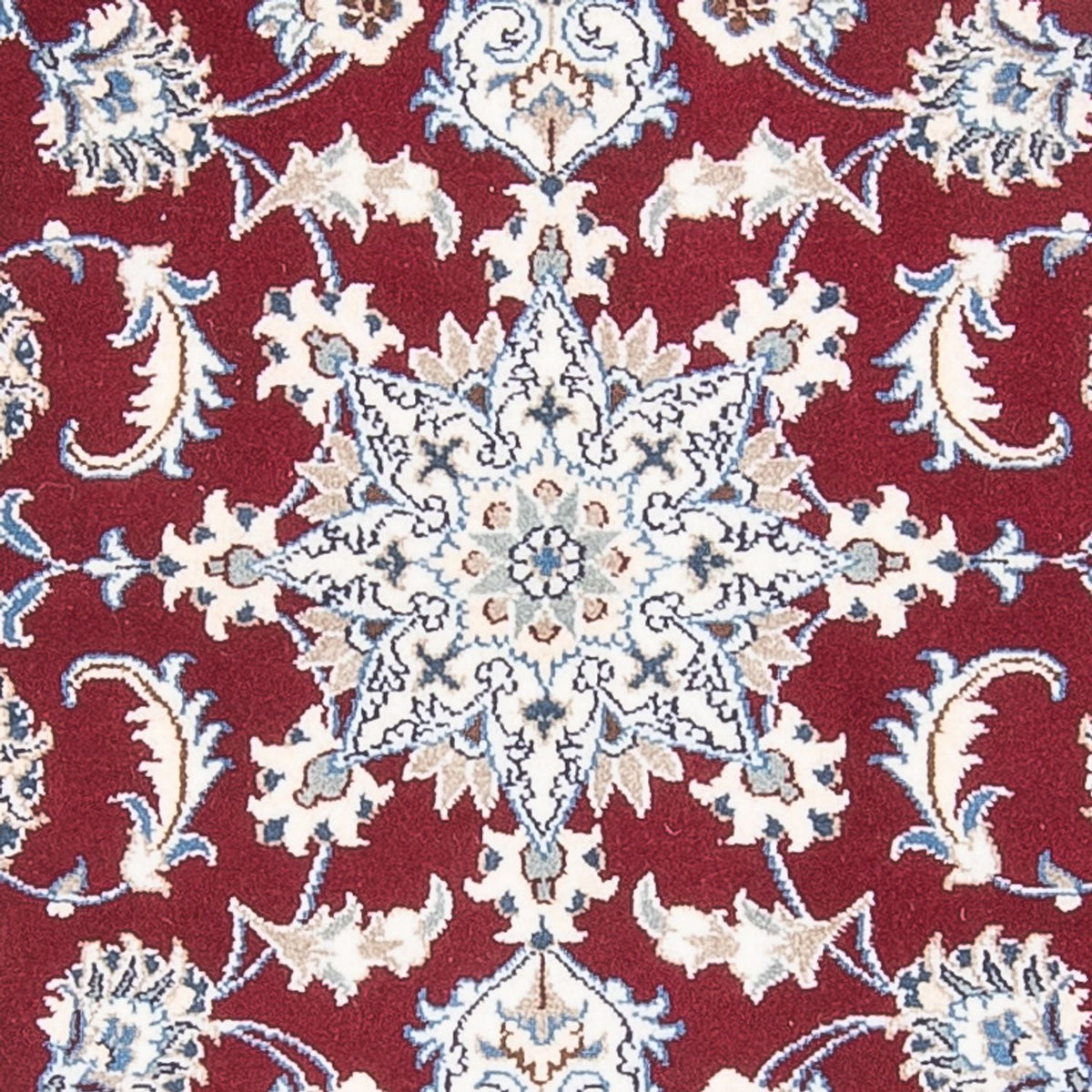 Loper Perzisch tapijt - Nain - 293 x 81 cm - rood