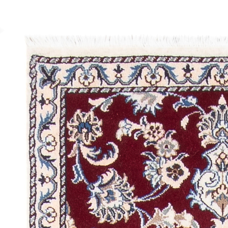 Loper Perzisch tapijt - Nain - 293 x 81 cm - rood