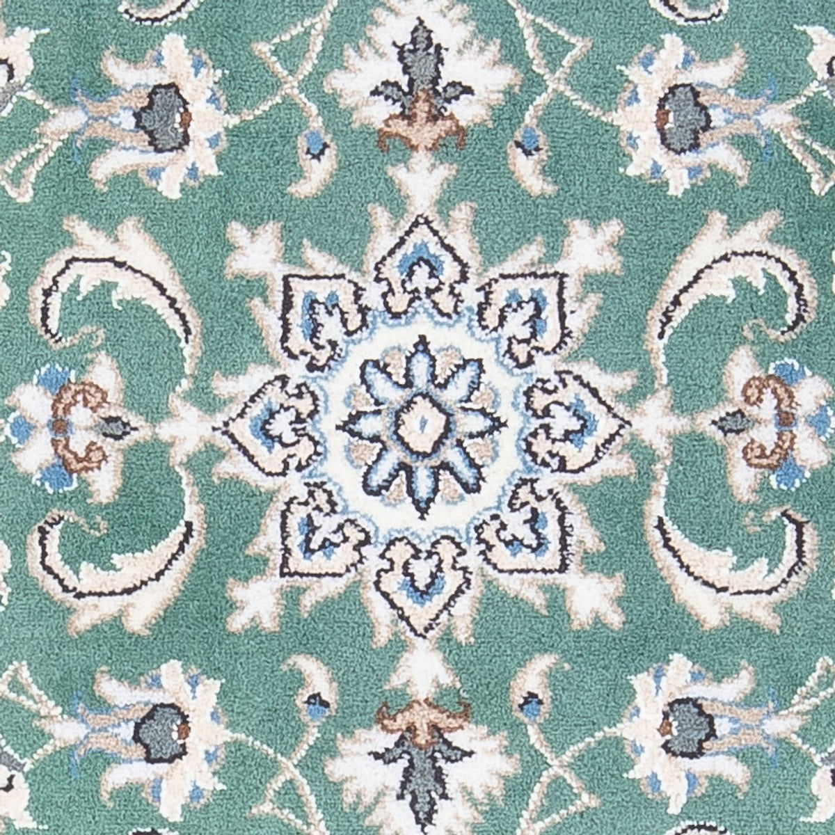 Perzisch tapijt - Nain - 138 x 66 cm - groen