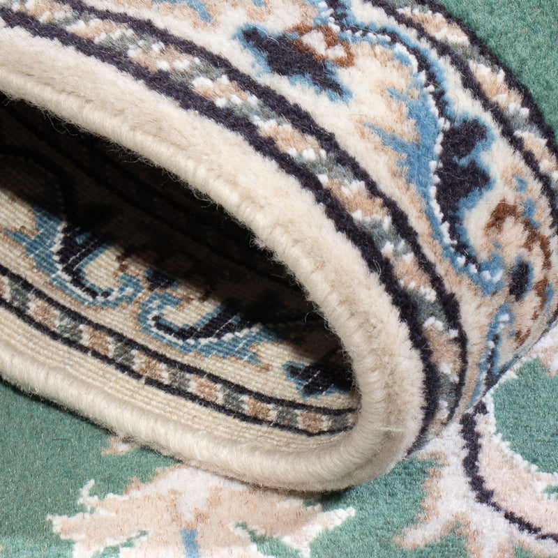 Perzisch tapijt - Nain - 138 x 66 cm - groen