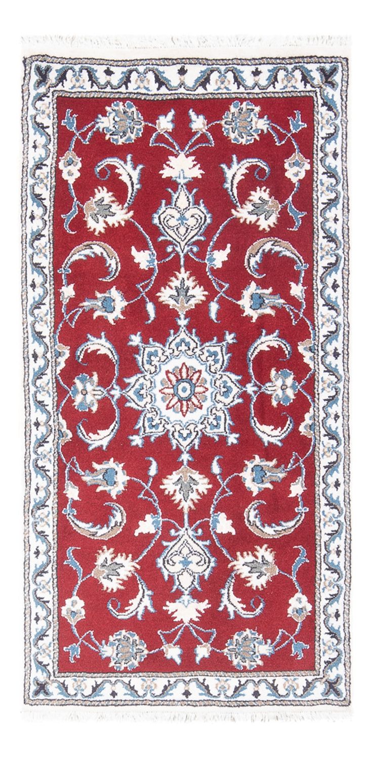 Perzisch tapijt - Nain - 137 x 67 cm - rood