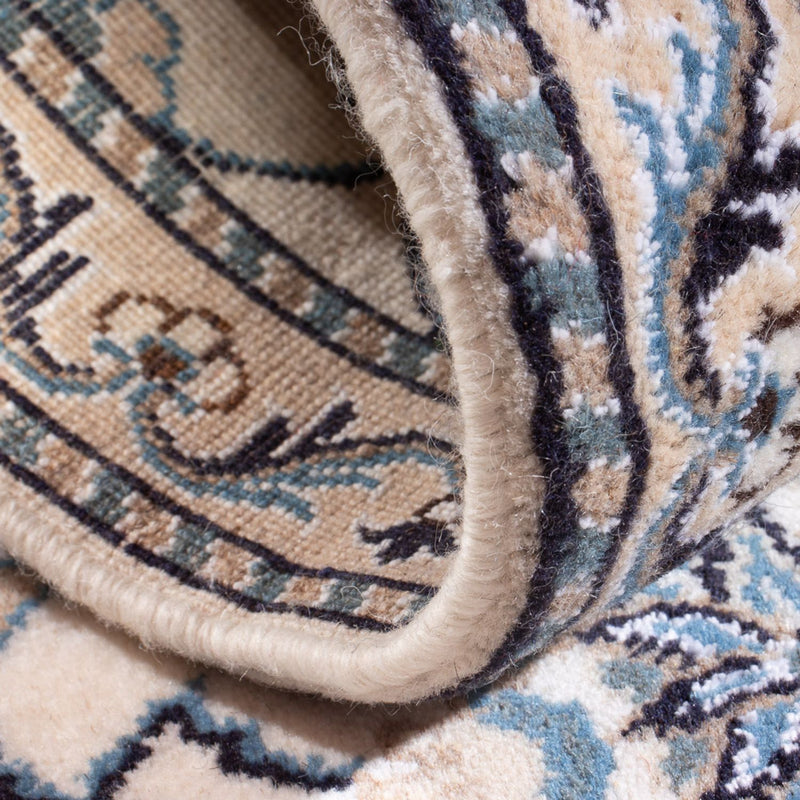 Perzisch tapijt - Nain - 138 x 68 cm - crème