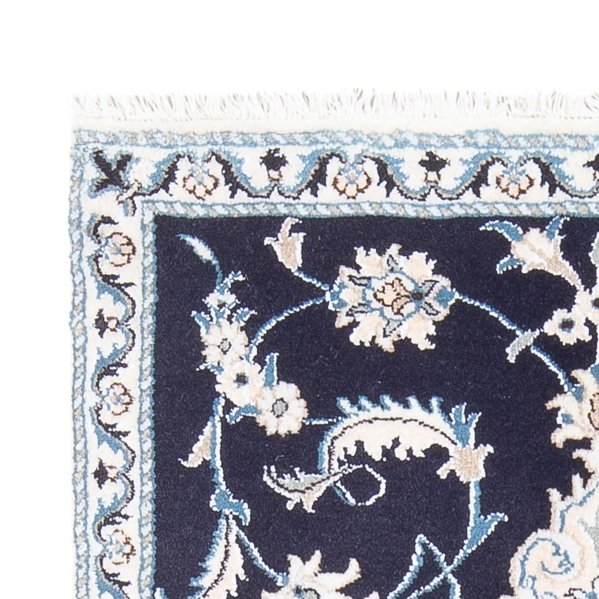 Perzisch tapijt - Nain - 135 x 92 cm - donkerblauw