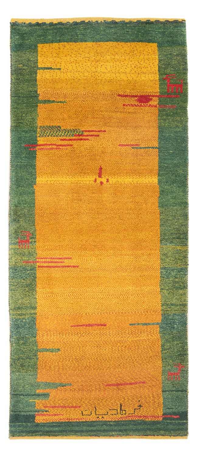 Loper Gabbeh tapijt - Perzisch - 198 x 75 cm - veelkleurig