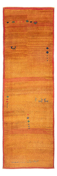 Loper Gabbeh tapijt - Perzisch - 258 x 85 cm - oranje