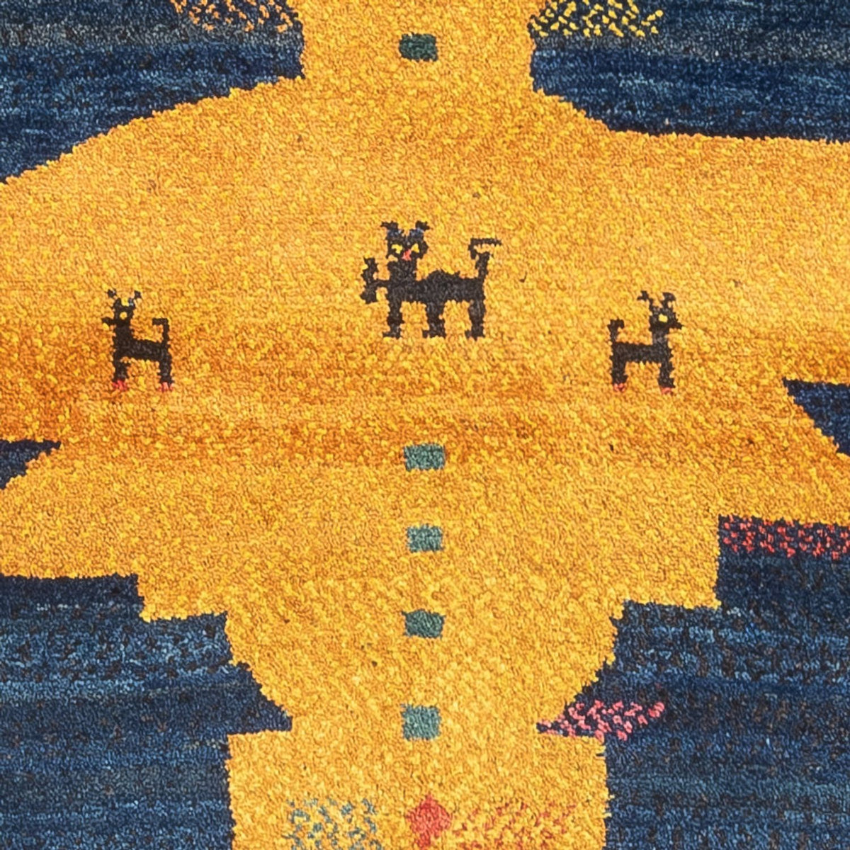 Loper Gabbeh tapijt - Perzisch - 230 x 85 cm - veelkleurig